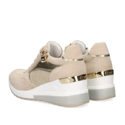 Tenis Plataforma Bege 34-31Ex18