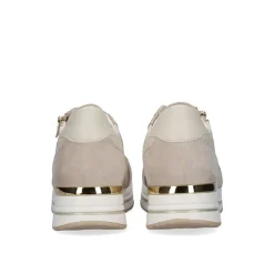 Tenis Plataforma Bege 149-31Ex26