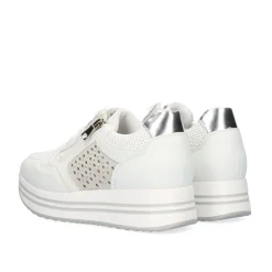 Tenis Plataforma Branco 131-31Ex24