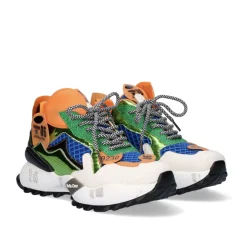 Tenis Plataforma D190608-13 Azuis