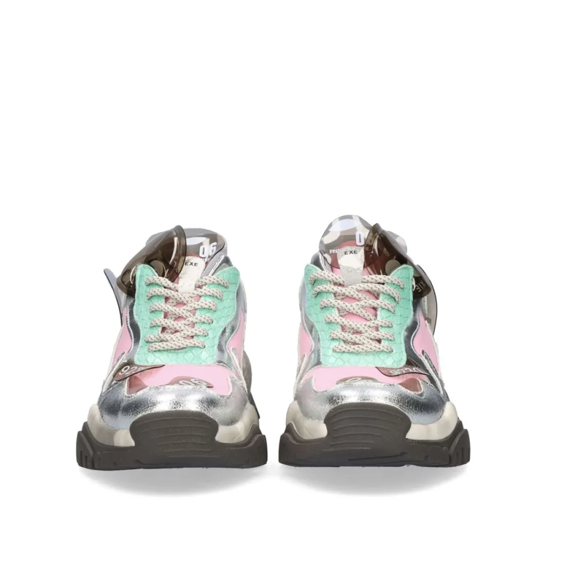 Tenis Plataforma 22E10-3 Prata