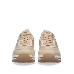 Tenis Plataforma 385-31Ex37 Bege