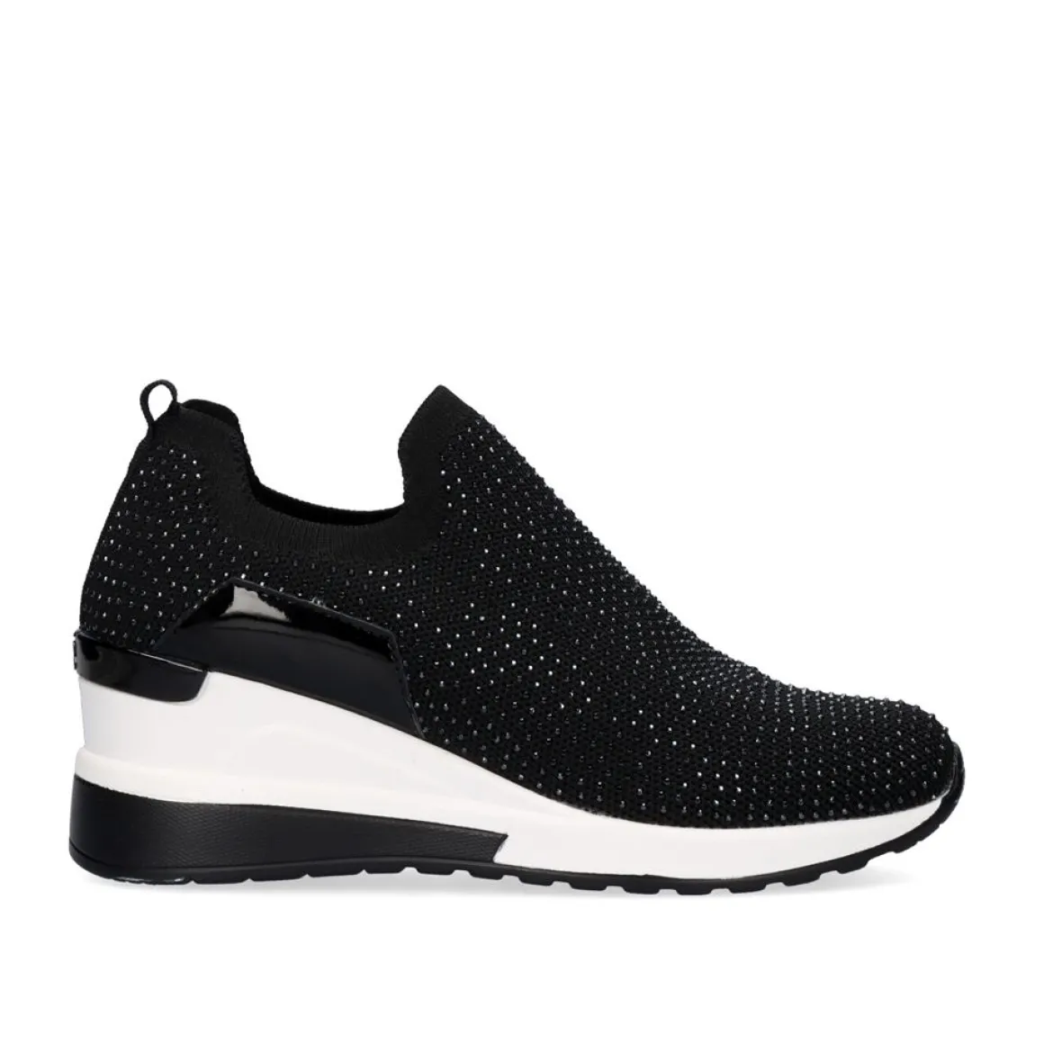 Tenis Plataforma 34-31Ex15 Glitter Preto