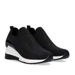 Tenis Plataforma 34-31Ex15 Glitter Preto