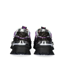 Tenis Plataforma Exe C168-2 Preto