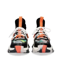 Tenis Plataforma T33-5 Laranja