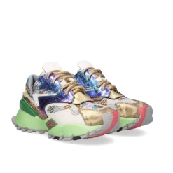 Tenis Winter23 134-8 Couro Dourado