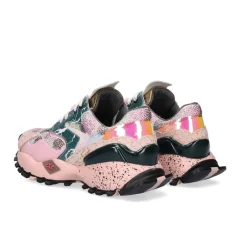 Tenis Winter23 134-8 Couro Rosado